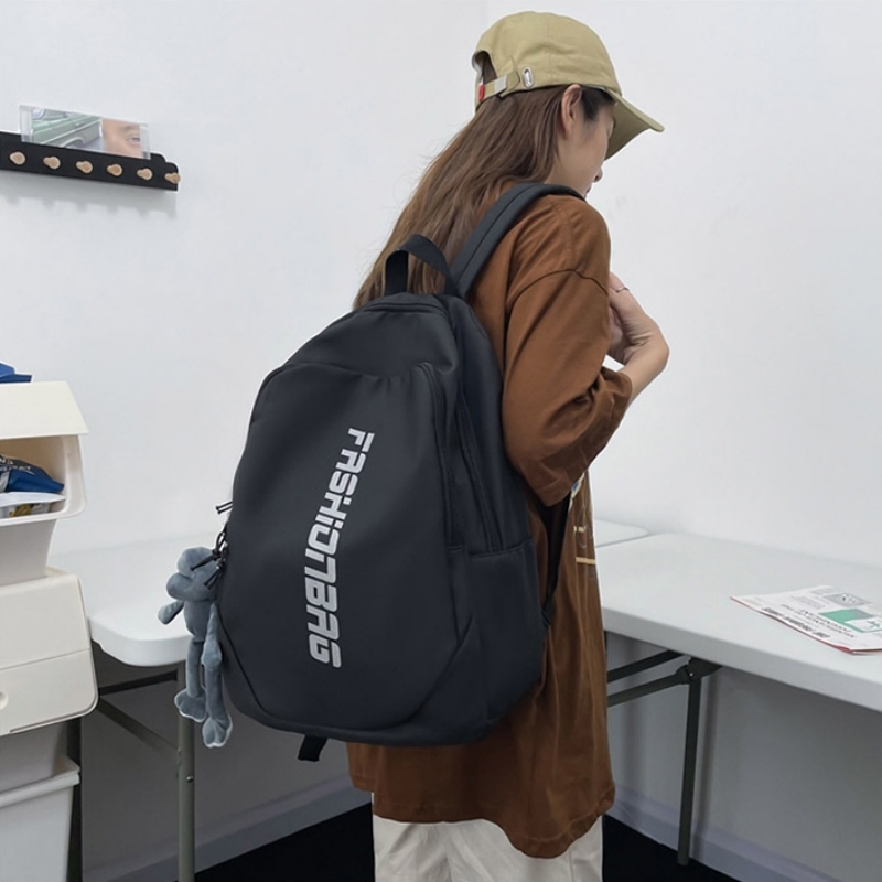 Student Class Backpack Nylon New Style Campus Backpack | Shopee Malaysia