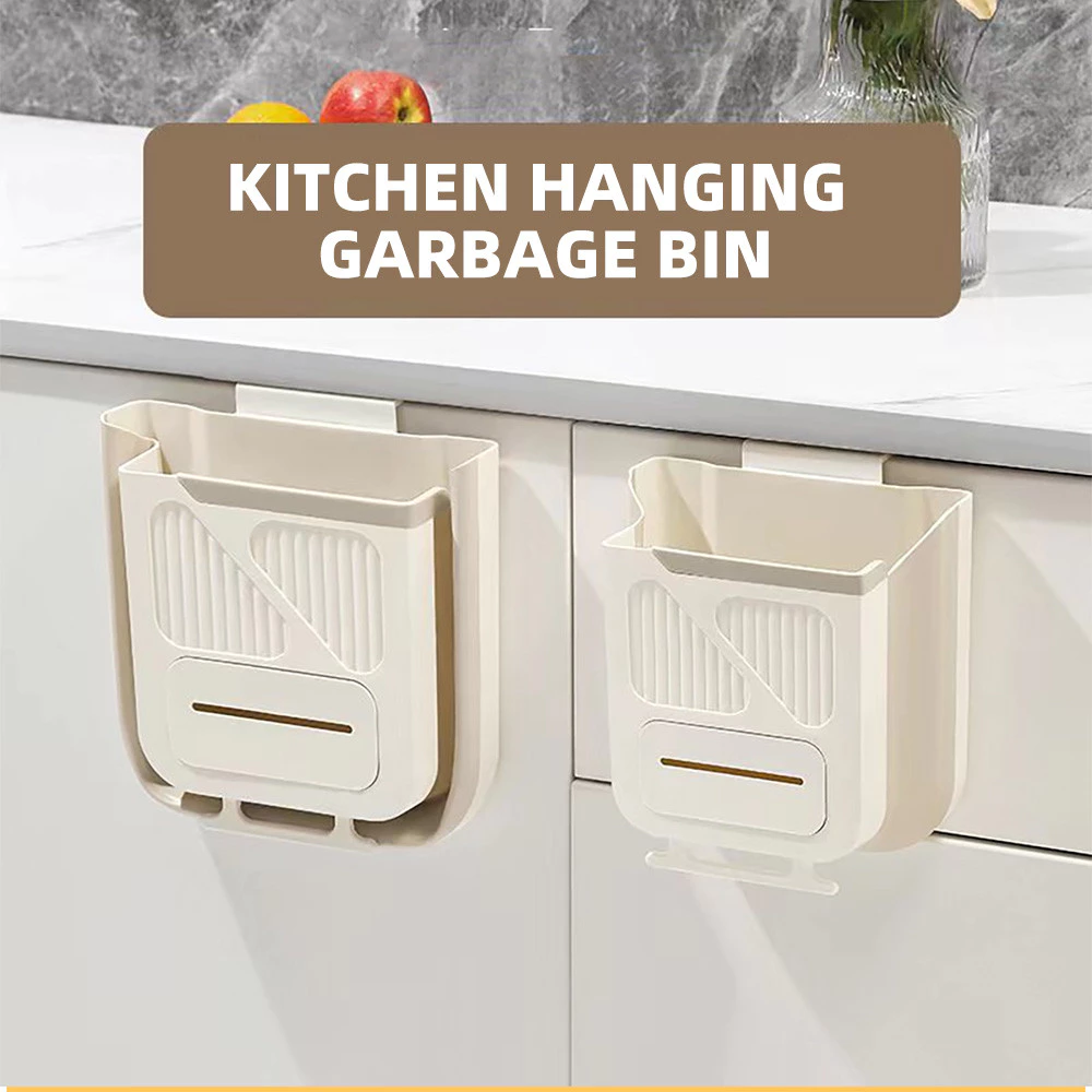 kitchen trash can garbage can Kitchen waste bin Foldable trash can ...