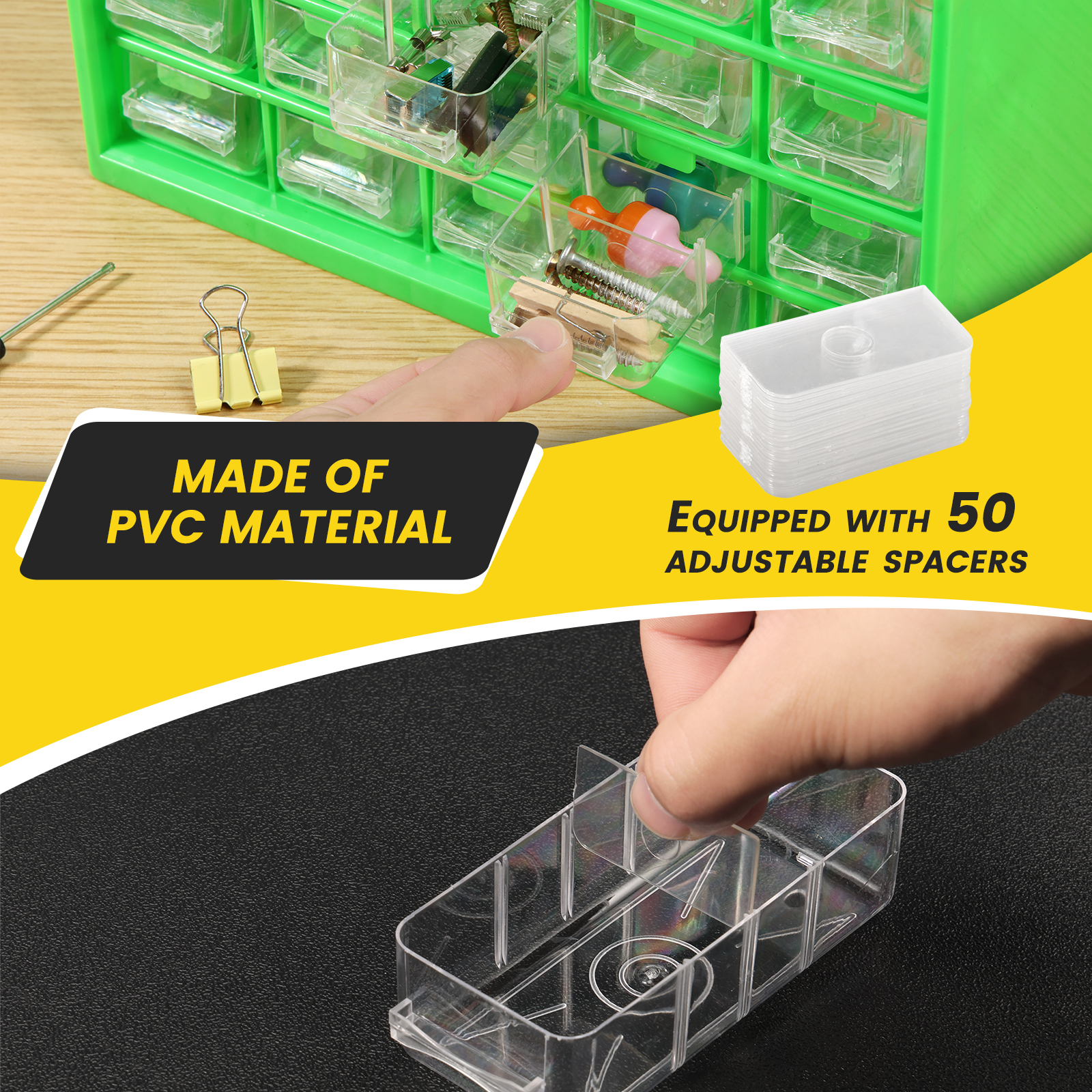 Mini Locker with Lock and Key Rustproof Metal Small Locker Portable ...