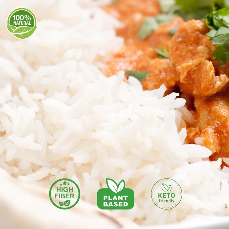 Halal konjac Dry Rice1kg Shirataki Rice Less Carb Zero Fat Low Calorie ...