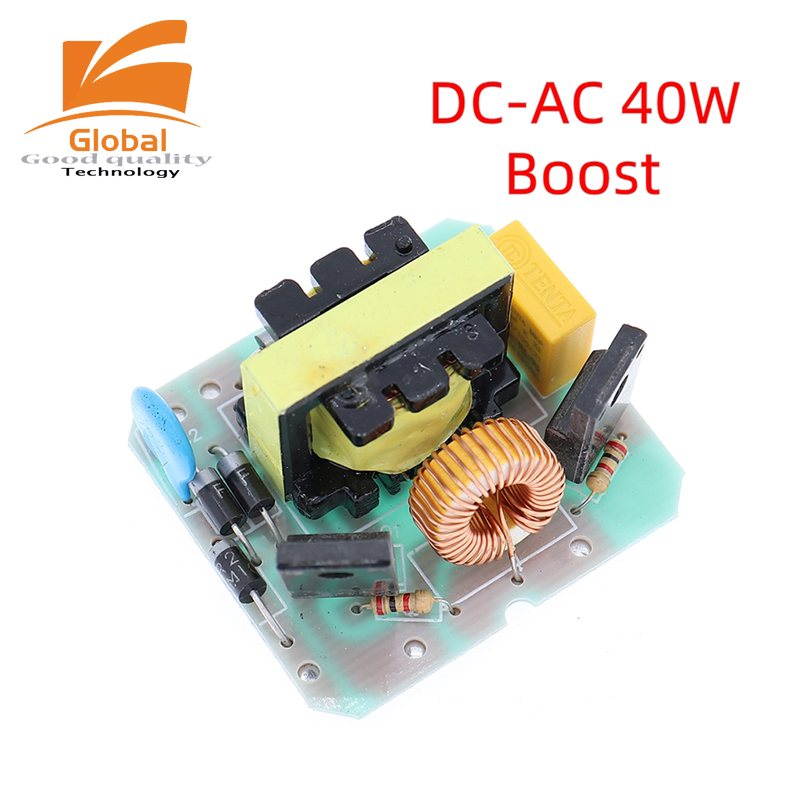 DC-AC inverter power battery DC DC 12V to 220V boost module 40W / 50W ...