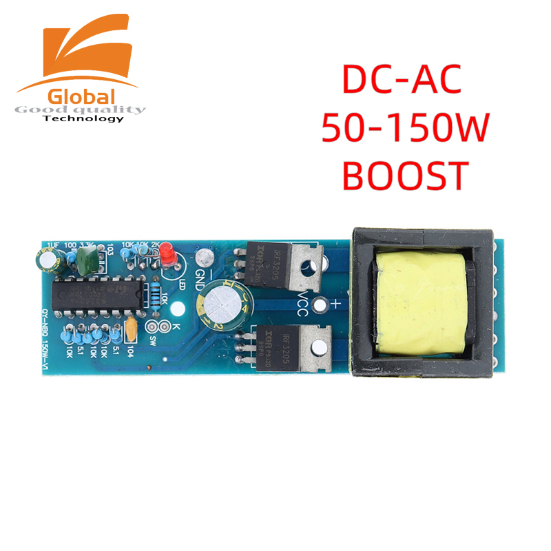 DC-AC inverter power battery DC DC 12V to 220V boost module 40W / 50W ...