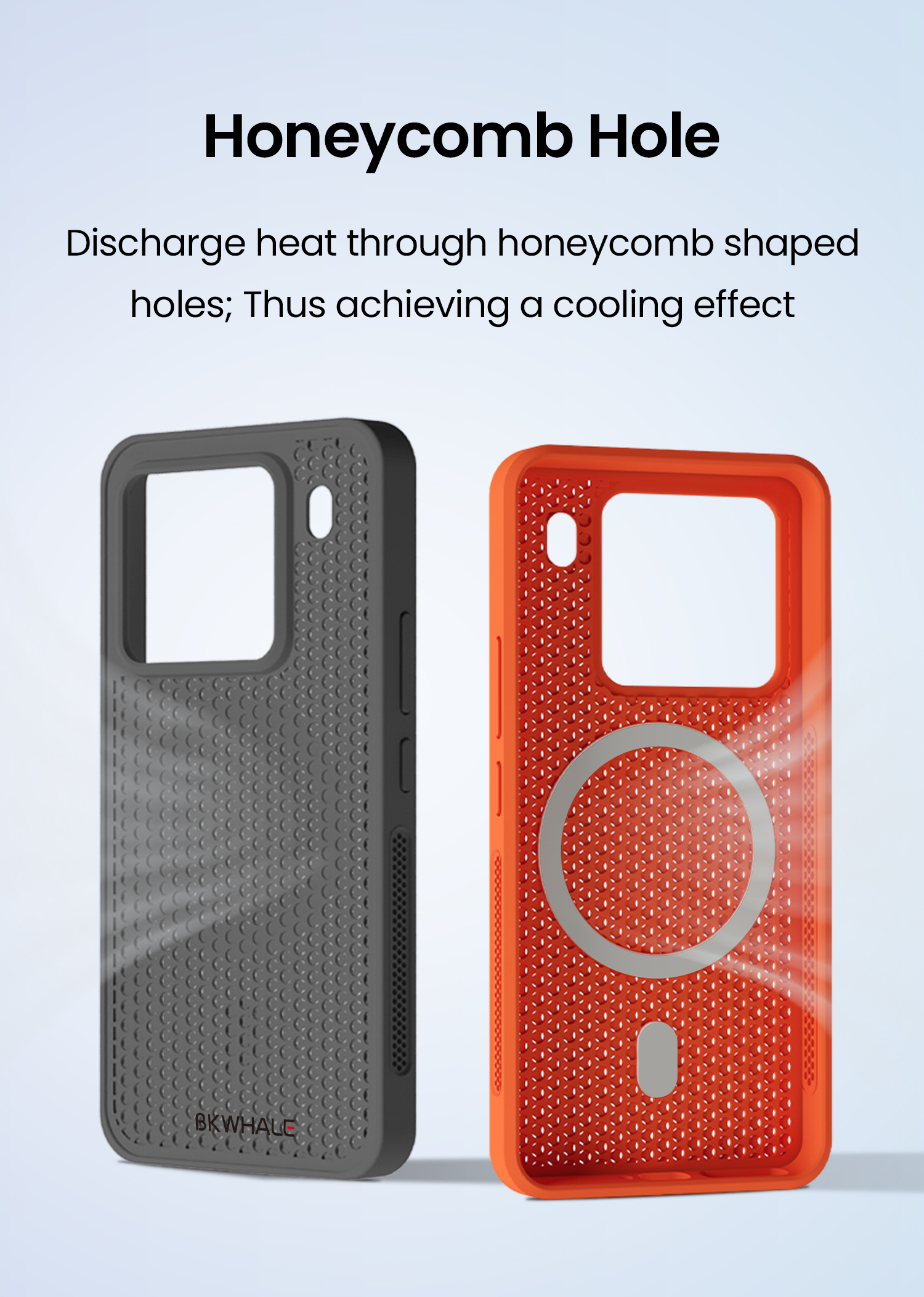 BKWHALE Cooling Magnetic Phone Case For Xiaomi 17 Pro Max 15 Pro Mi 13 ...