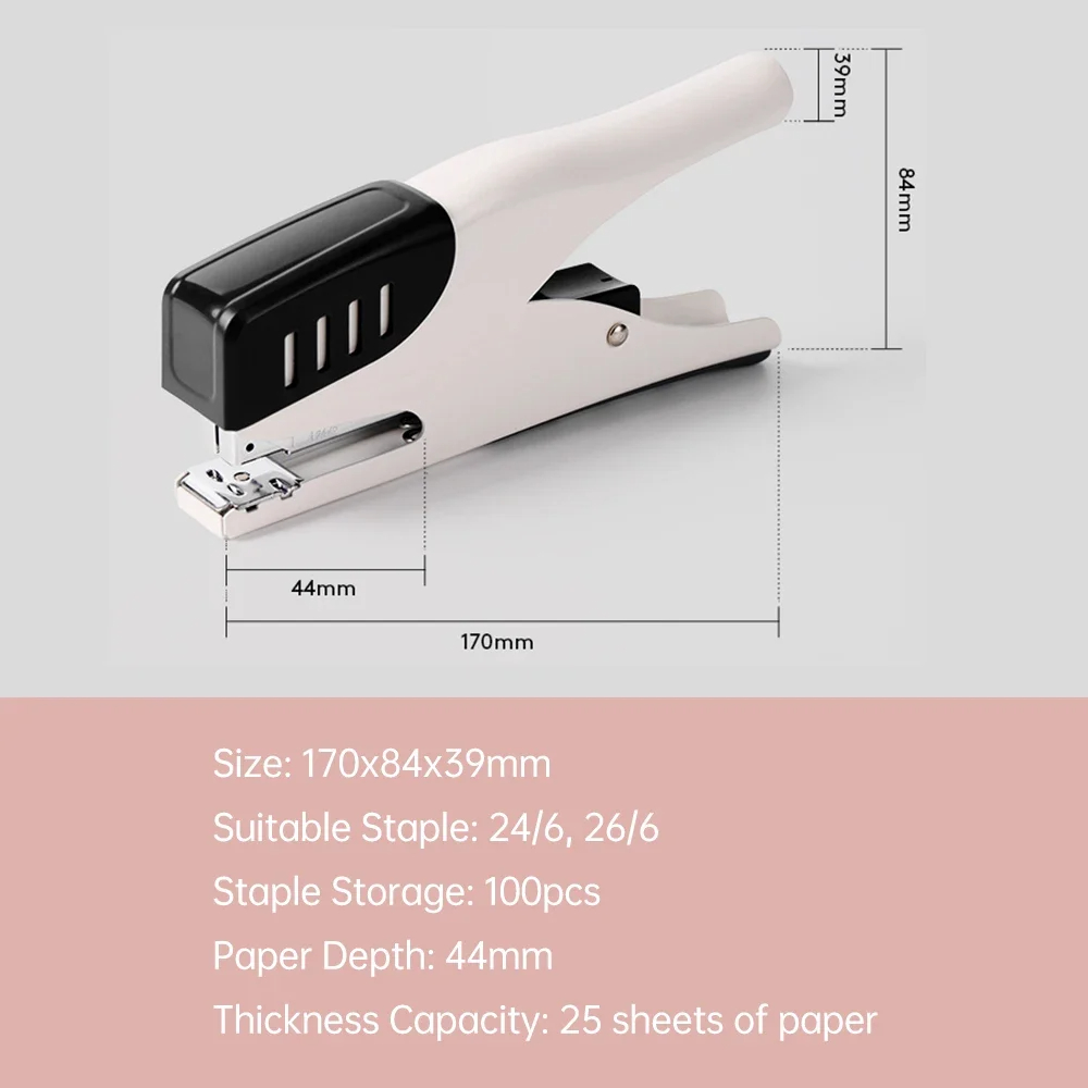 KW-triO HandHeld Stapler Heavy Duty Office Stapler 25 Sheet Capacity ...