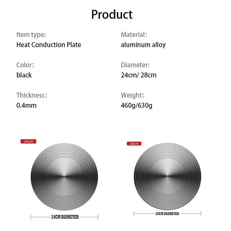 Strong Aluminium Heat Conduction Diffuser Plate Fast Defrost Tray Heat ...