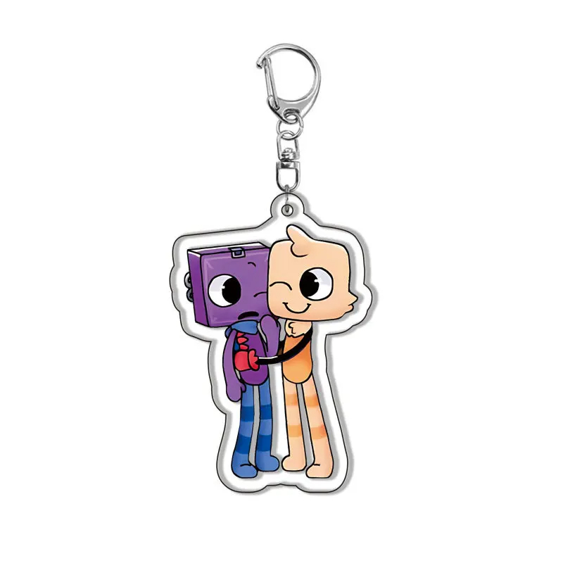New Classic Game Dandy's World Plush Scraps World Acrylic Keychain By ...