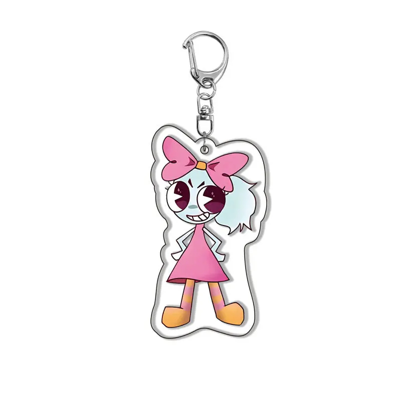 New Classic Game Dandy's World Plush Scraps World Acrylic Keychain By ...