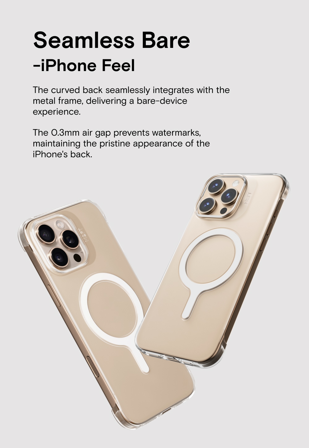 MOFT Snap Clear Case For iPhone 16 Magnetic Compatible Phone Casing # ...