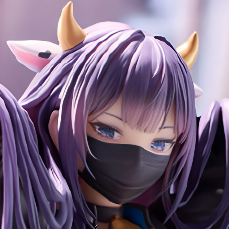 【Bilibili】Yuna Dairy cattle Ver.1/6 Static Figure height about 26.5cm ...