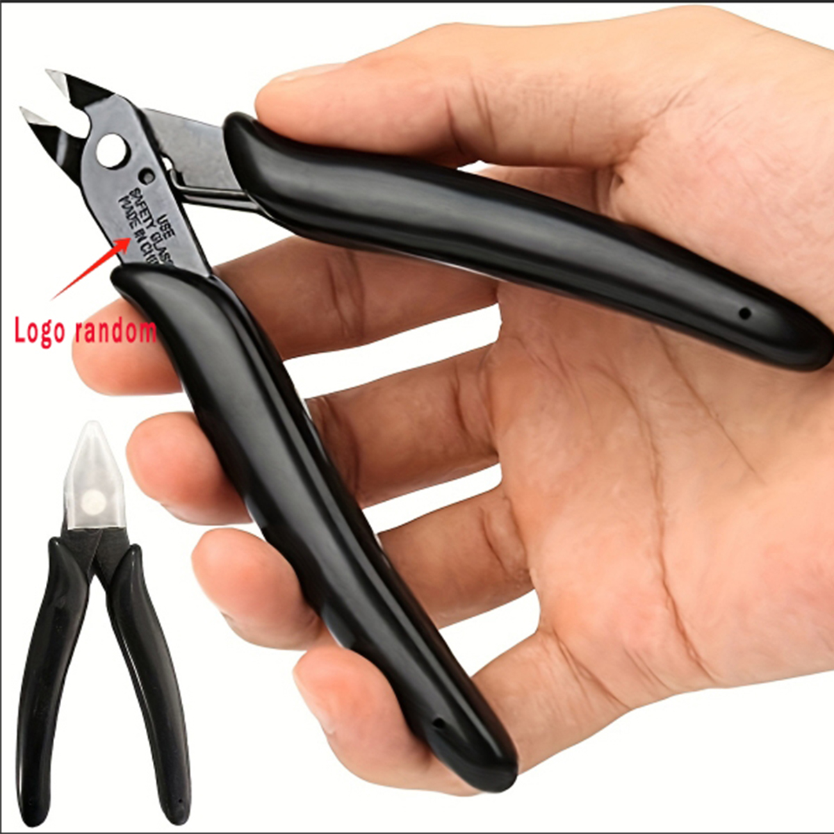 5-Inch Micro Flush Cutter (2-Pack) – Spring Loaded Small Wire Cutting Pliers