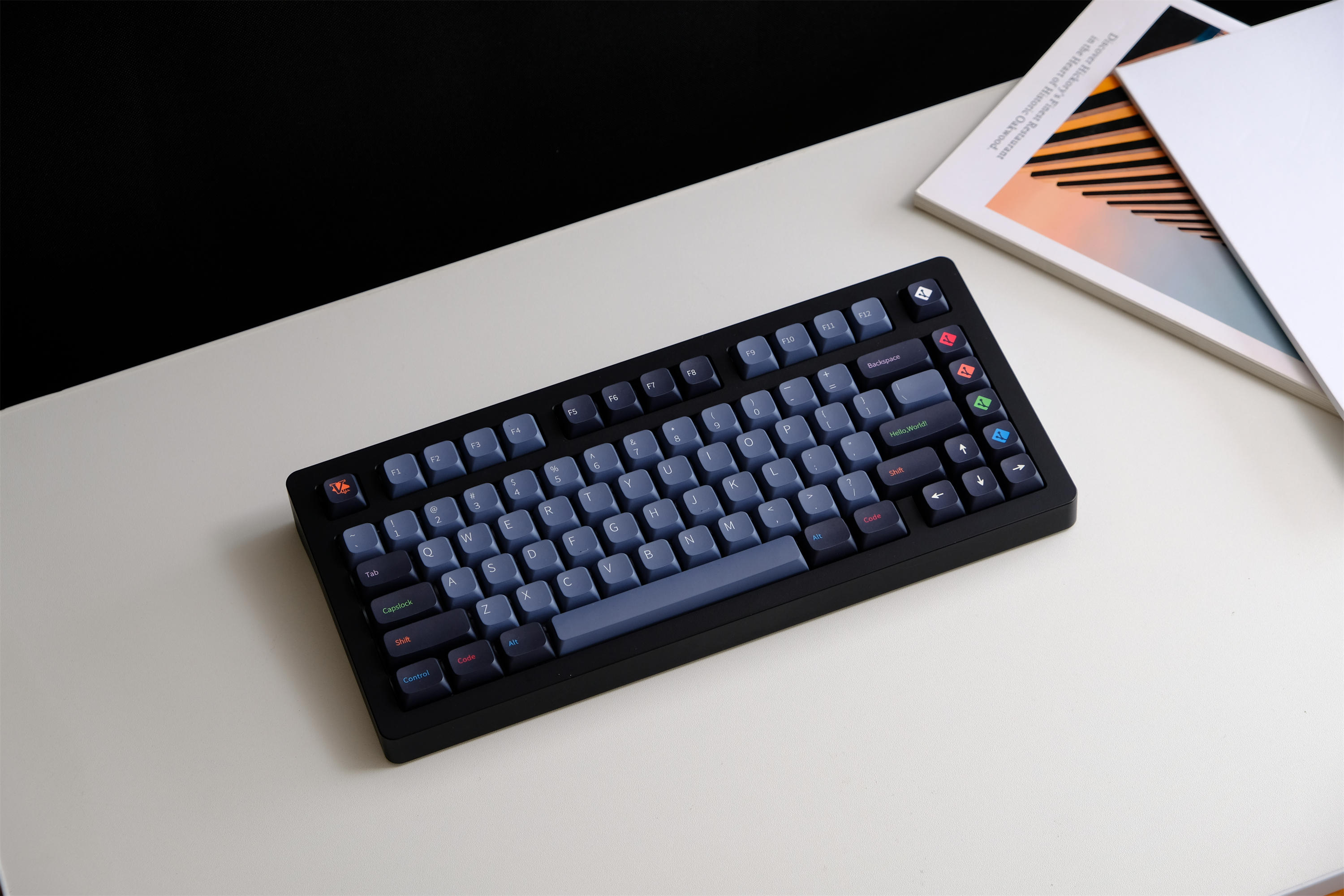 GMK Coder Keycaps Set 126 Keys PBT Keyboard Cap XDA GMK Profile game ...