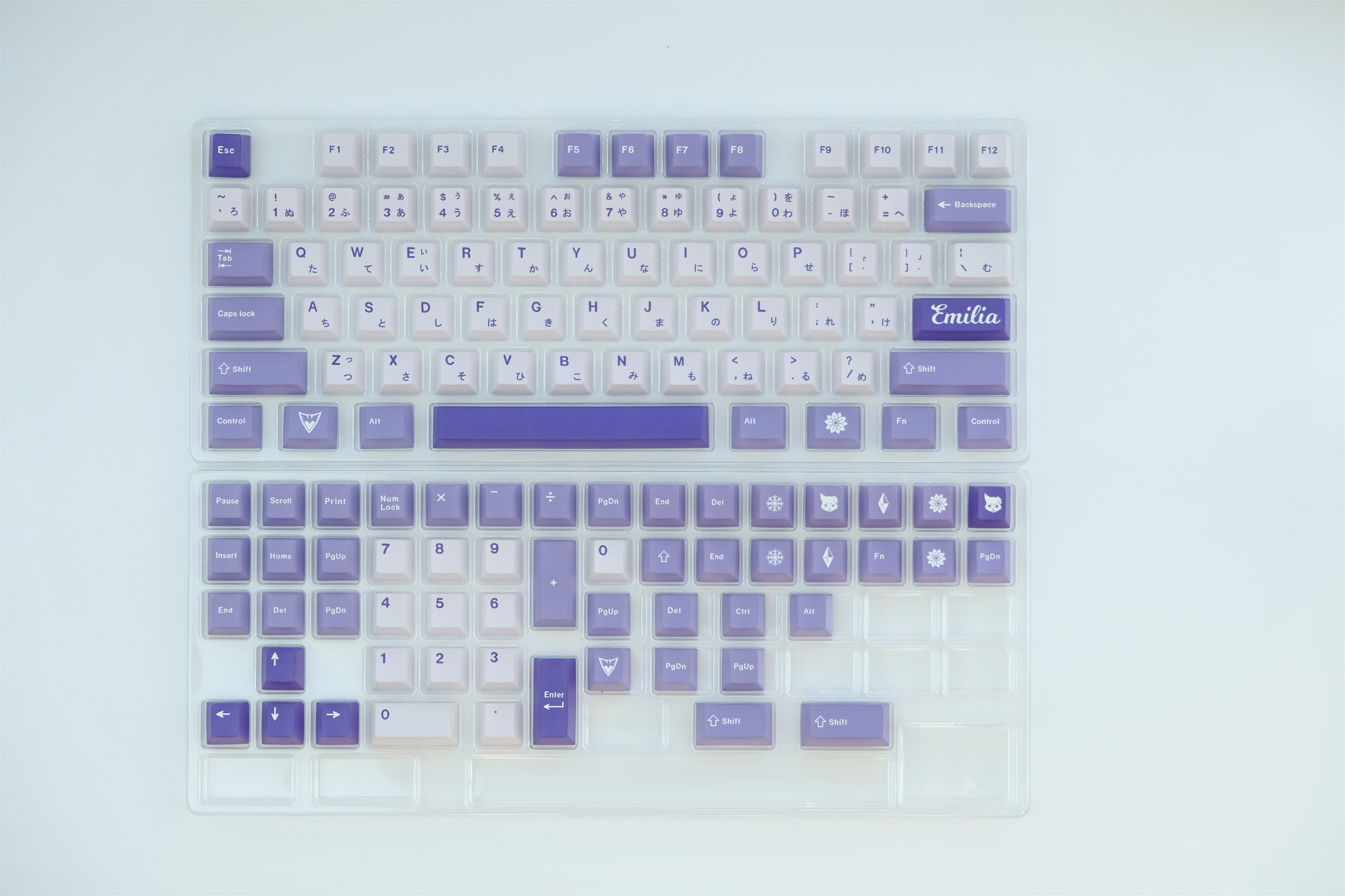 GMK Ice Witch Keycaps Set 129 Keys PBT Keyboard Cap Cherry Profile GMK ...