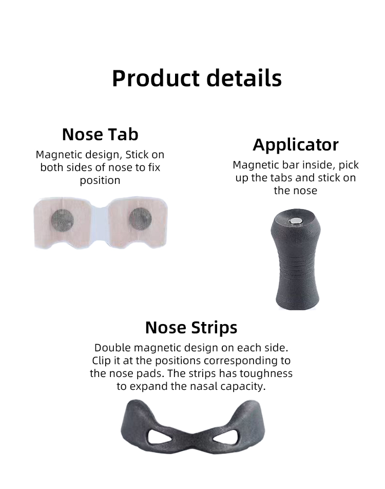Magnetic Nasal Breathing Dilators Kits Nasal Dilator Boost Oxygen ...