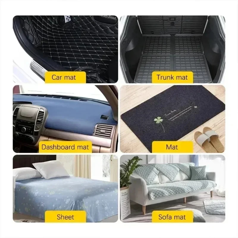 100Pcs Self-adhesive Carpet Fixing Stickers Double Faced Car Carpet ...