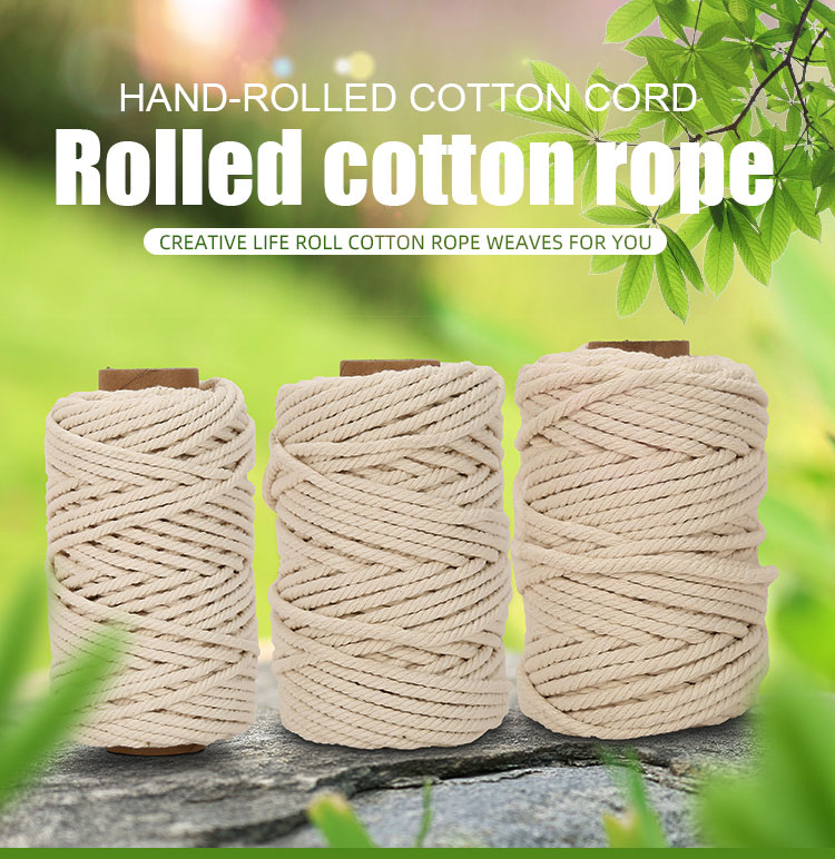 Diy Cotton Braided Rope Handmade Material for Tapestry, Zongzi ...