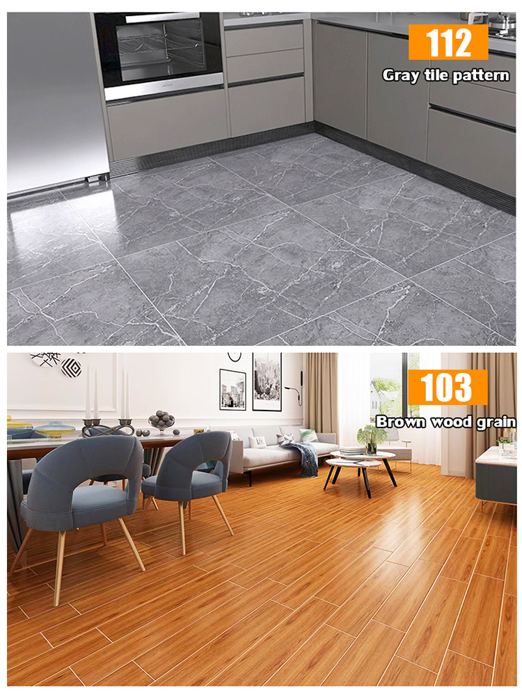 【Multi-color optional】PVC Floor Sticker 3MM tikar getah tebal 1 gulung ...