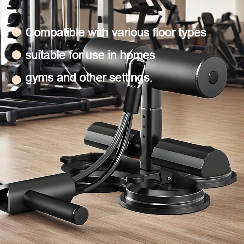 FUYOGI Sit-up Aid Double-rod T Bar Waist Home Gym Abdominal Training ...