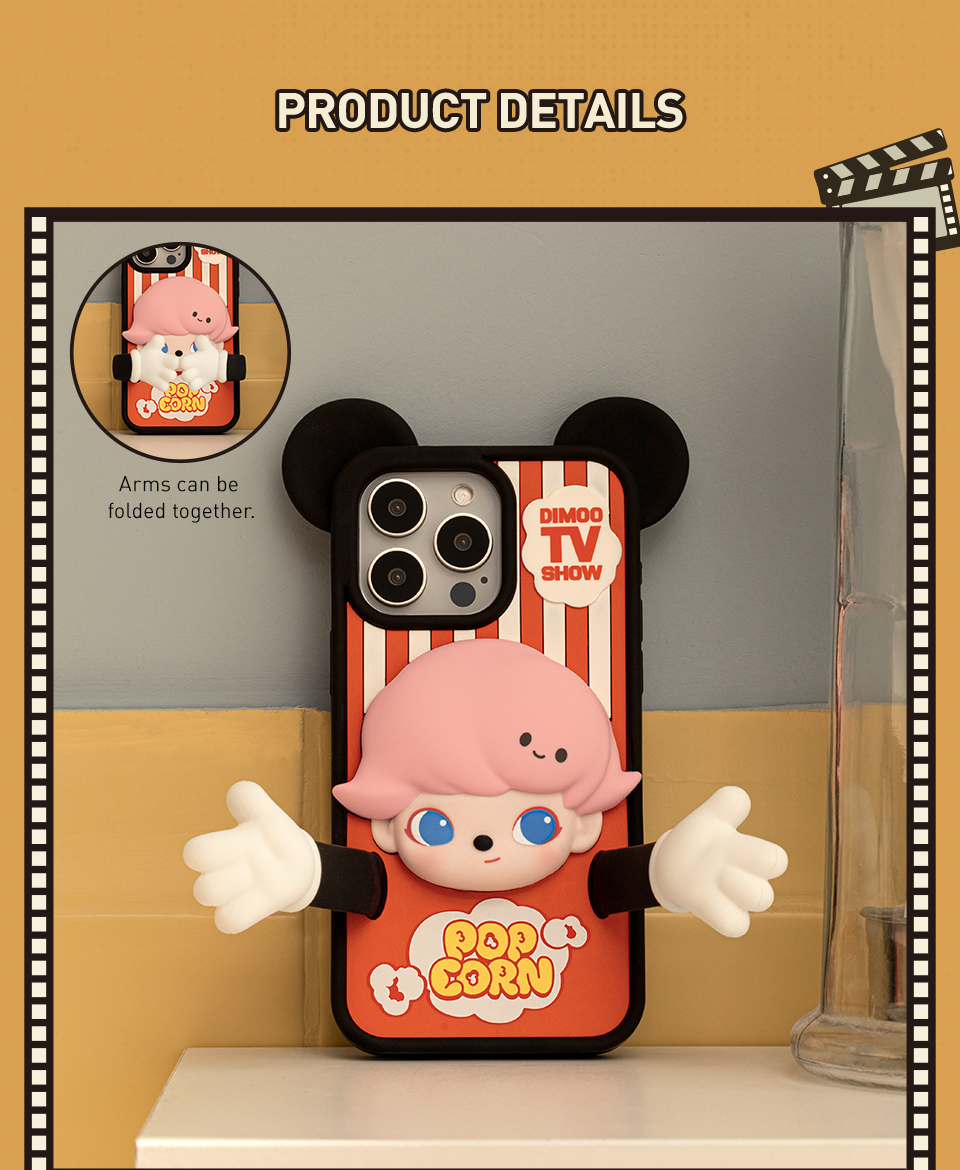 POP MART DIMOO WORLD × DISNEY Series-Phone Case for iPhone