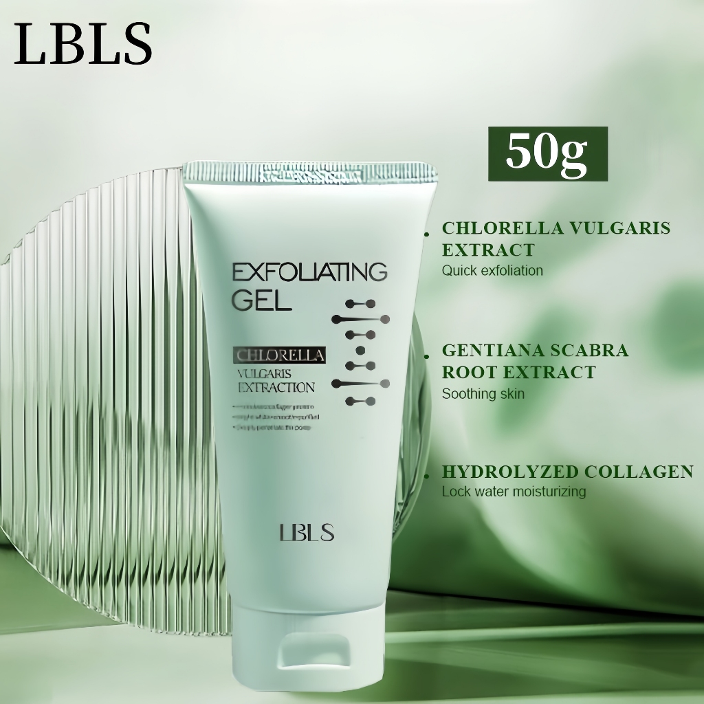 LBLS Exfoliating Gel Exfoliate Herbal Extract Brightening Moisturizing ...