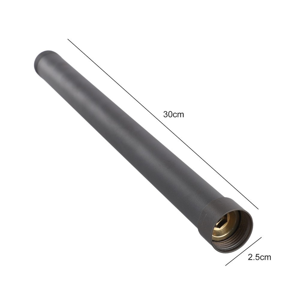 Round Shower Extension Rod Shower Bracket 30cm Extension Tube Stainless ...