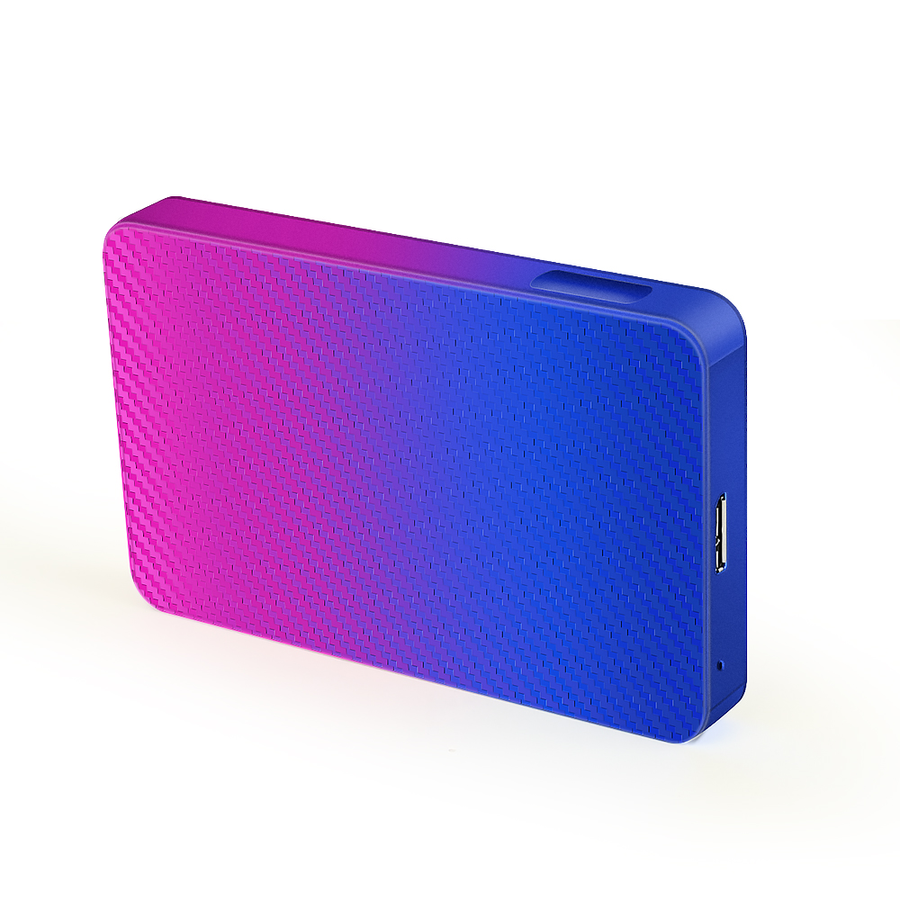 Disque Dur Externe Portable Metronic 250Go - Design Slim, Blanc, Pour Sauvegarde Ou Stockage