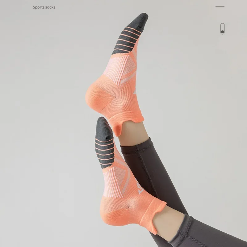 Unisex Quick-Dry Marathon Running Socks – Breathable Sweat-Absorbent ...