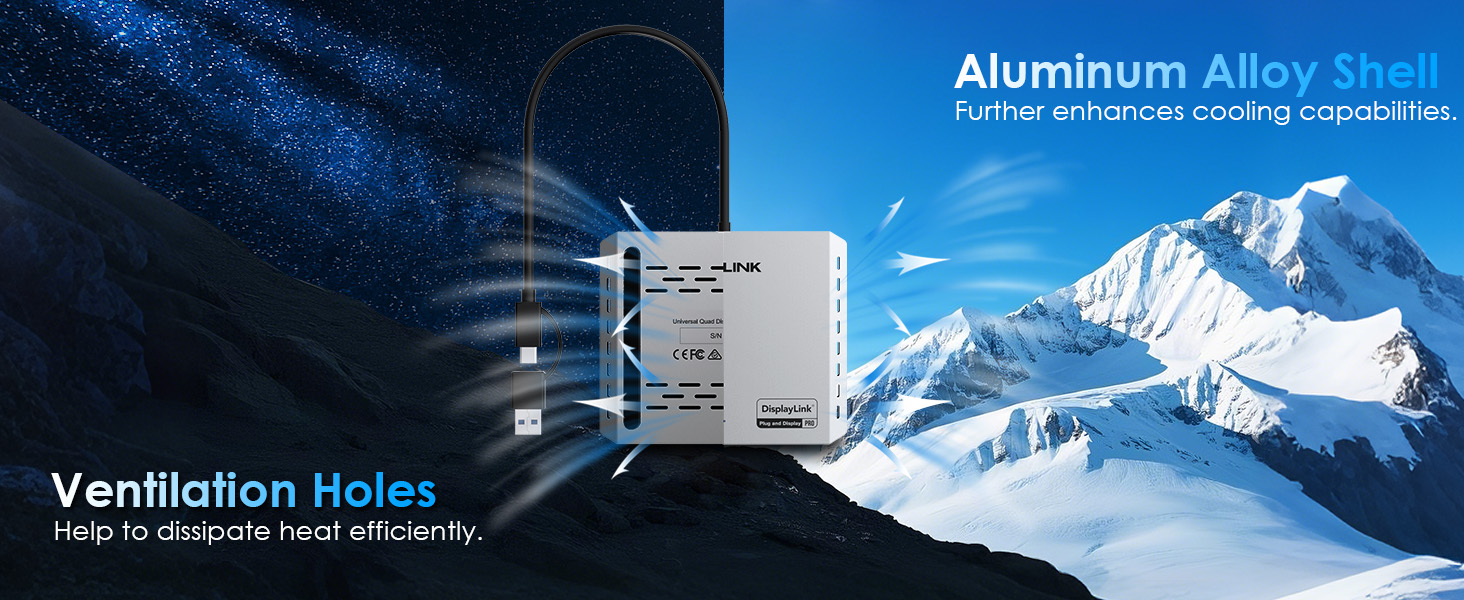 WAVLINK Quad 4K@60Hz Universal Display Adapter - Global Debut with ...