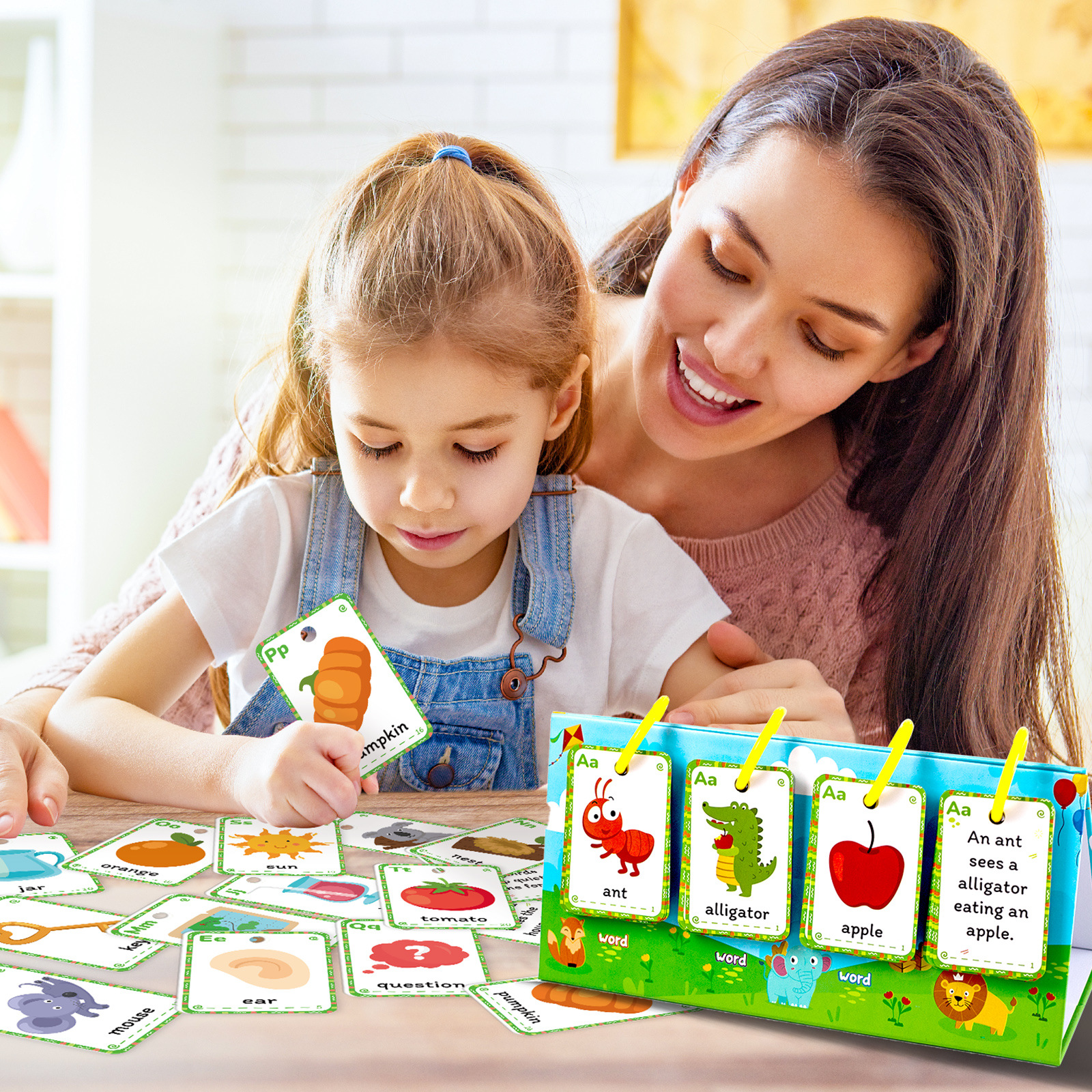Sentence Building Cards for Kids 104 pcs Cards Phrase Training Flip ...