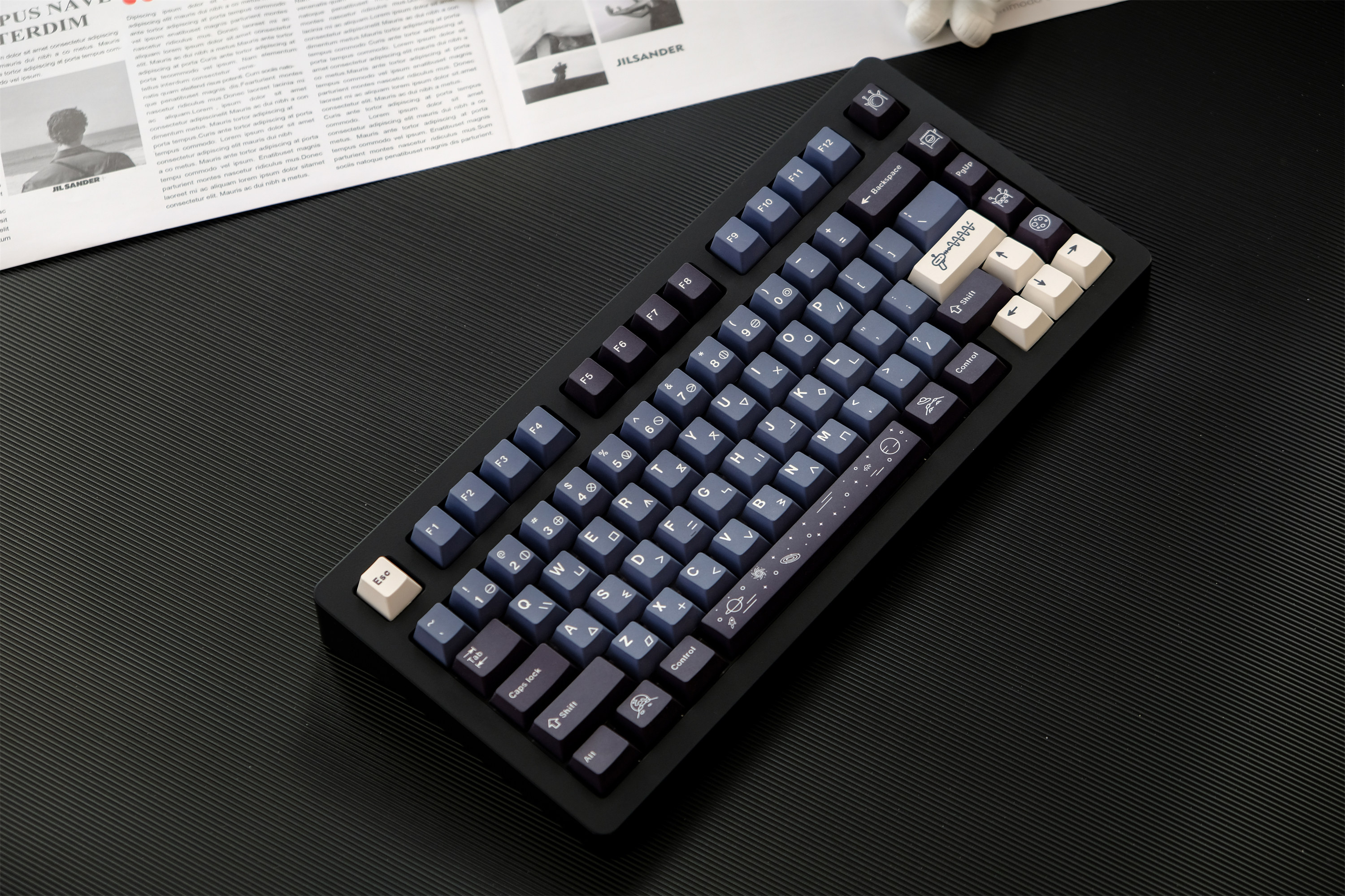 GMK Alien Keycap 129 Keys PBT Cherry Profile DYE-SUB Personalized For ...