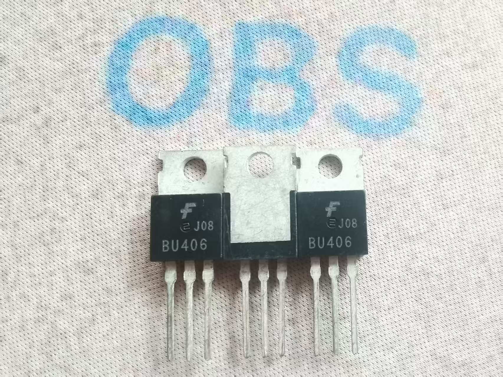 ((10 Pcs) BU406 Brand New Original Imported BU406TU Field Effect Tube ...