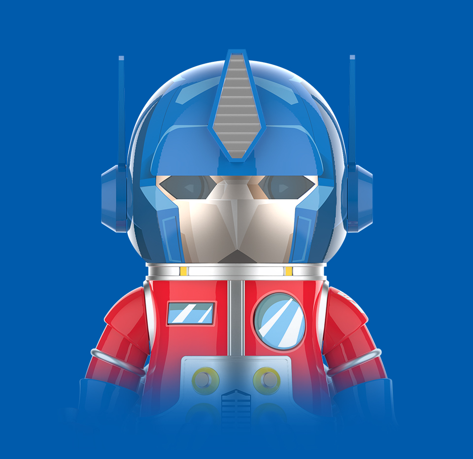 Mega Space Molly Optimus Prime 400% MEGA SPACE MOLLY 400