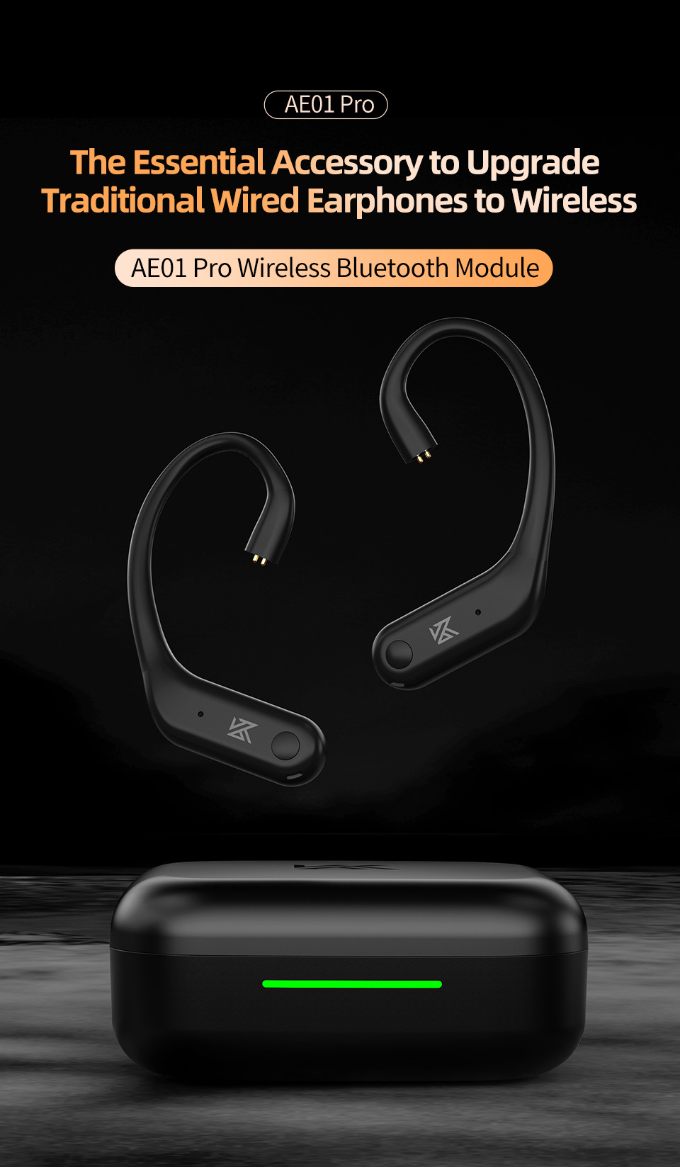 FAAEAL KZ AE01 Pro Bluetooth Module AAC/APT-X Audio Coding Technology ...