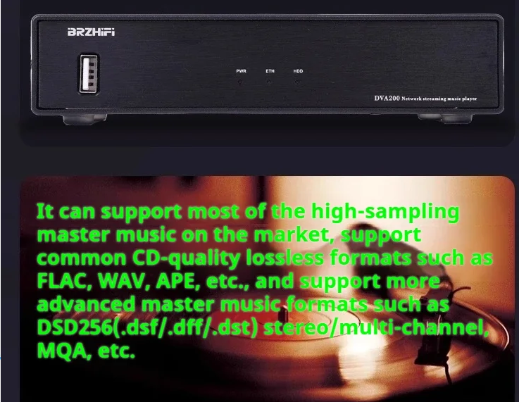 AMXEKR DVA200 Streaming Audio Decoder Network WiFi Music HiFi Lossless ...