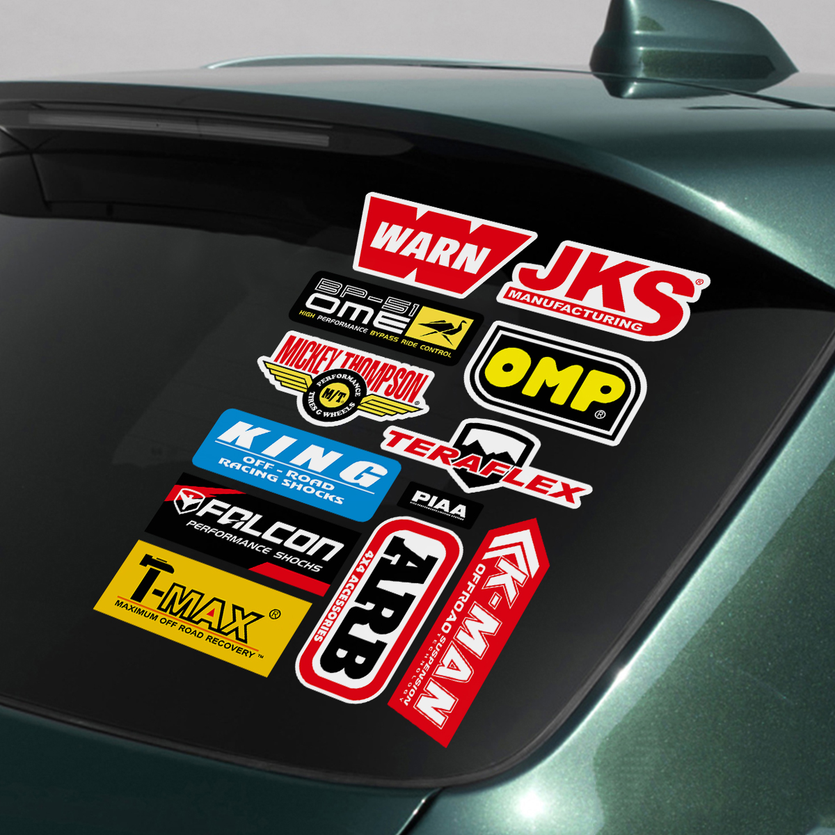 Wrangler Tank 300 FOX ARB TJM MR Waterproof 4x4 Sticker - Offroad Car ...