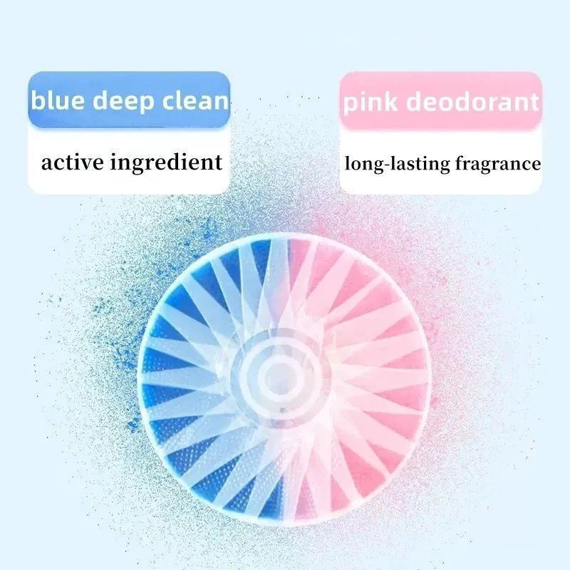 (New formula) 2IN1 toilet deodorant blocks Remove stains twice as ...