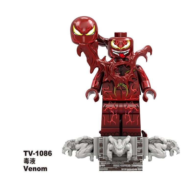Block Toys Venom Figure Venom Eddie Mini Toy Building Block TV6210 ...