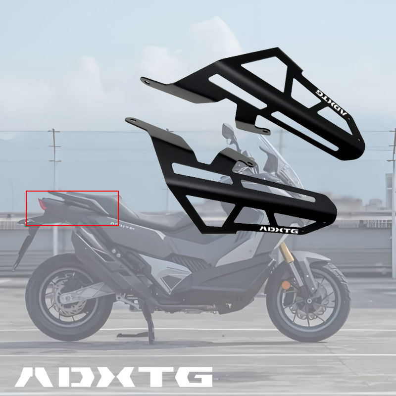 For SYM 400 ADXTG aluminum alloy modified tail wing armrest armored ...