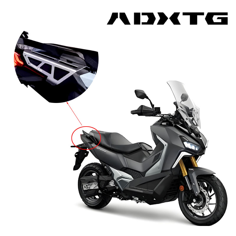 For SYM 400 ADXTG aluminum alloy modified tail wing armrest armored ...