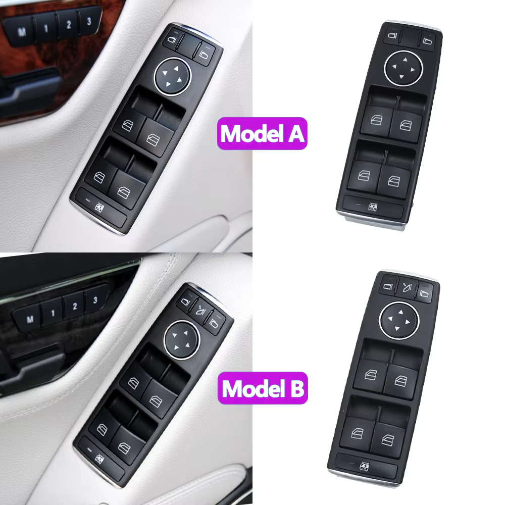 RHD Power Window Regulator Switch Button For Mercedes Benz C E Class ...