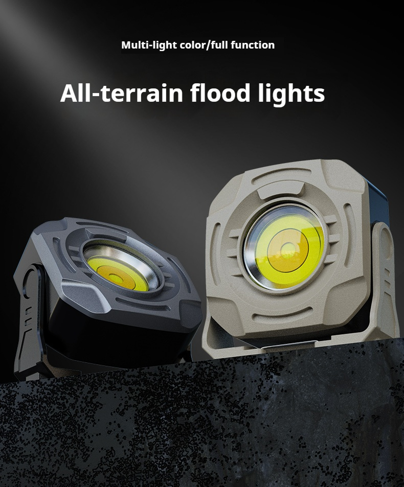 Multi functional outdoor convenient work light, strong light Type-C ...