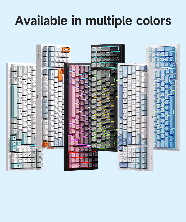 Mechanical Keyboard Mchose G98Pro Three Mode Wireless Keyboard Hot ...
