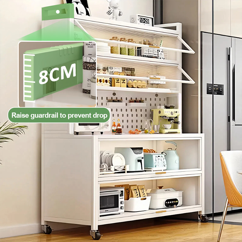 Cambond Kitchen Dish Rack Multilayer Cupboards Microwave Ovens Storage ...