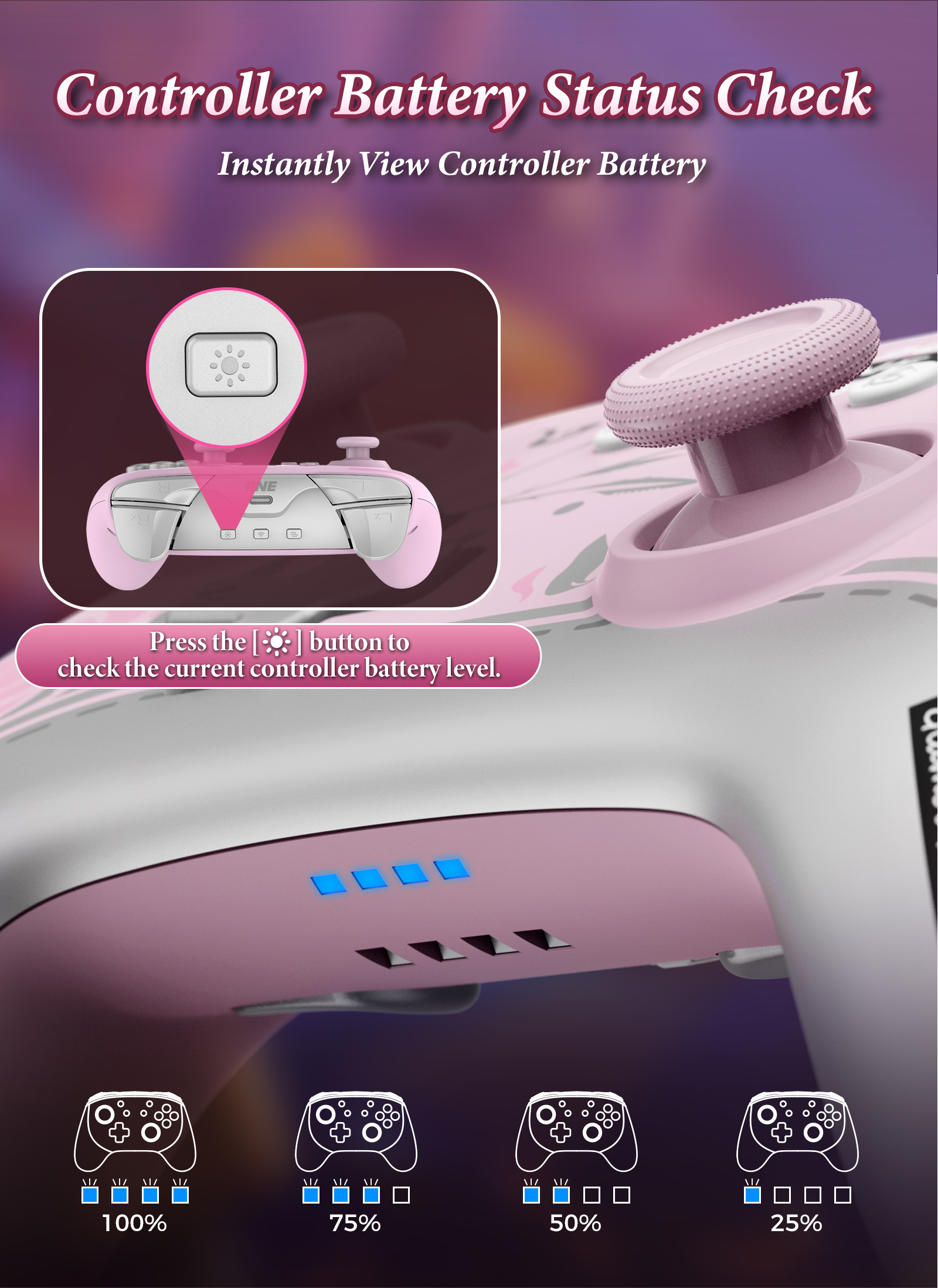 IINE Aphrodite's Bloom Rose Wireless Controller with Charging Dock ...