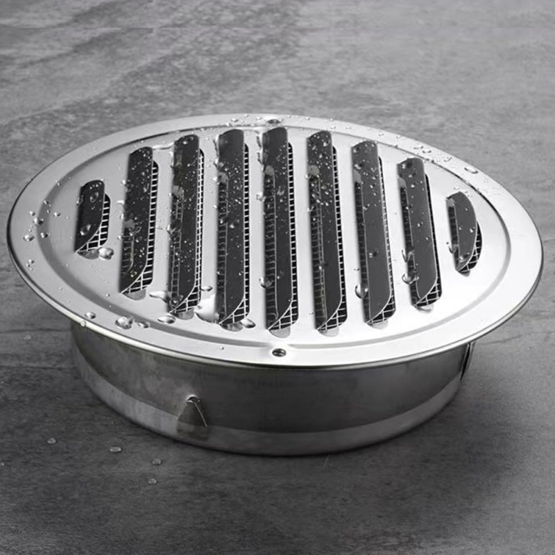 4/6/7 Inch Round Stainless Steel Air Vent Grille Insect Protection Home ...