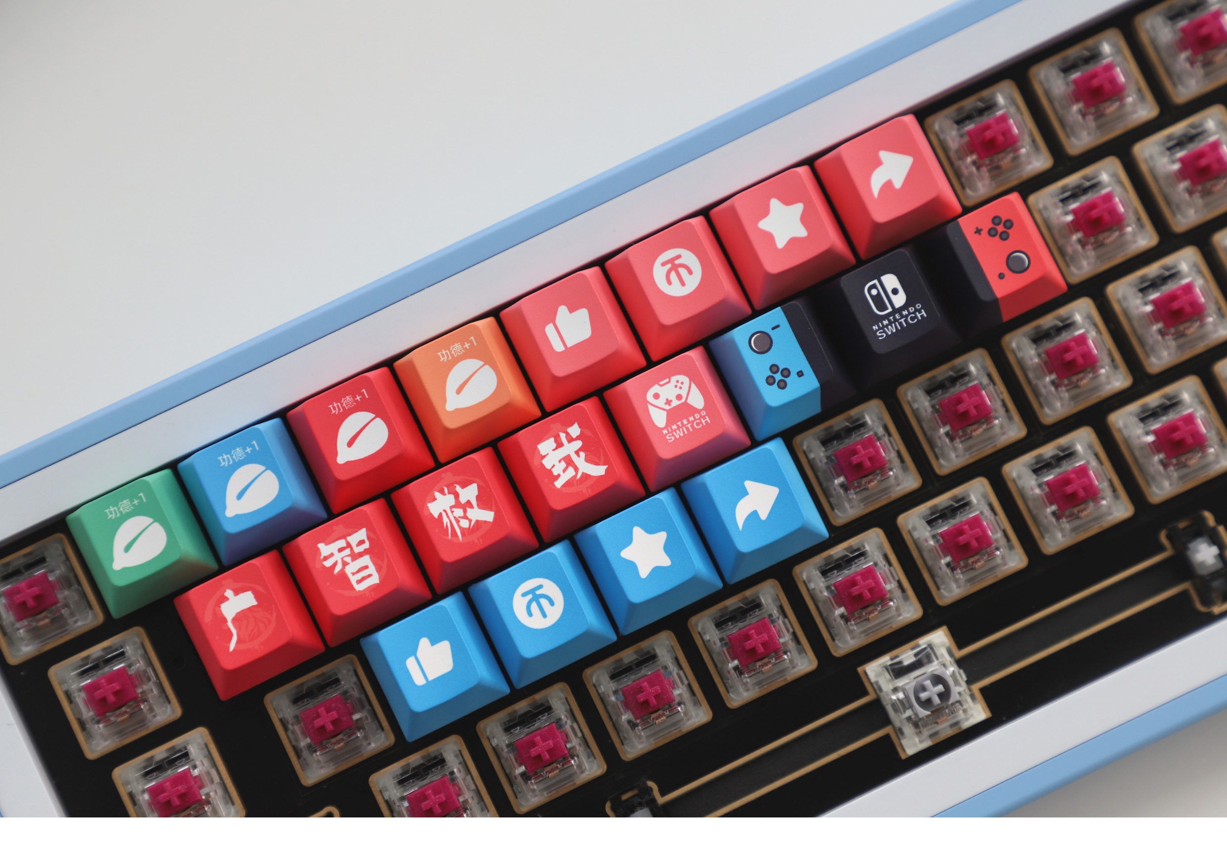 Individual Keycaps PBT Dye-sub Cherry Profile Keycap Custom Keycaps ...