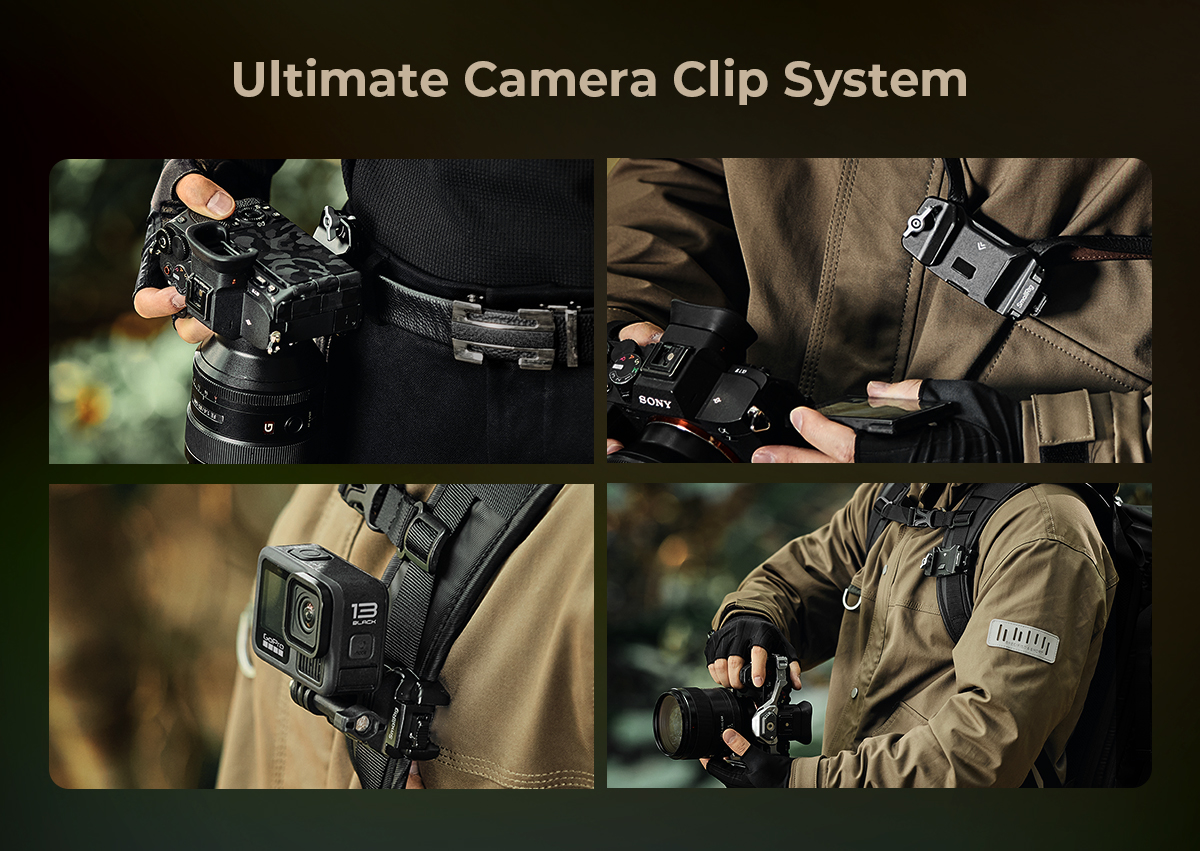 SmallRig Camera Clip with Quick Release Mount Plate Kit 5053 | Shopee ...