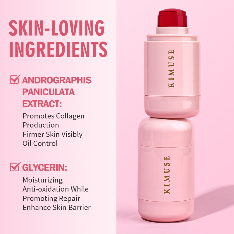 KIMUSE Cool Jelly Cheek & Lip Tint Waterproof And Long-Lasting Water ...