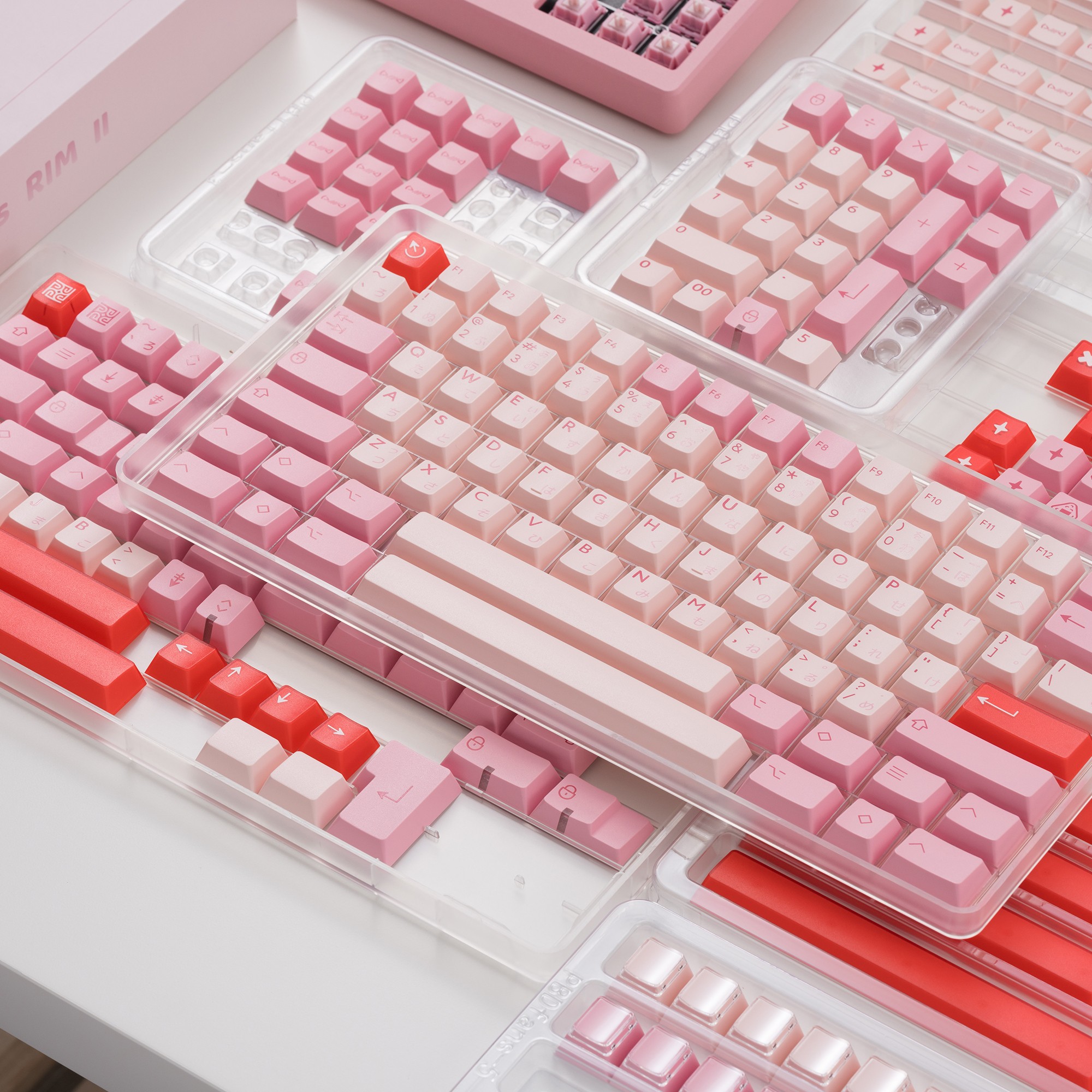 PBT fans Rim R2 Base kit Keycaps | Shopee Malaysia