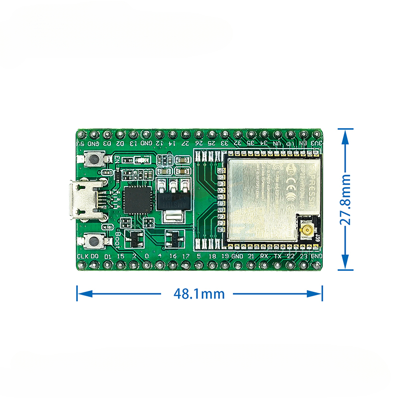 ESP32-DevKitC Development Board ESP32 Bottom Board Can Be Equipped with ...