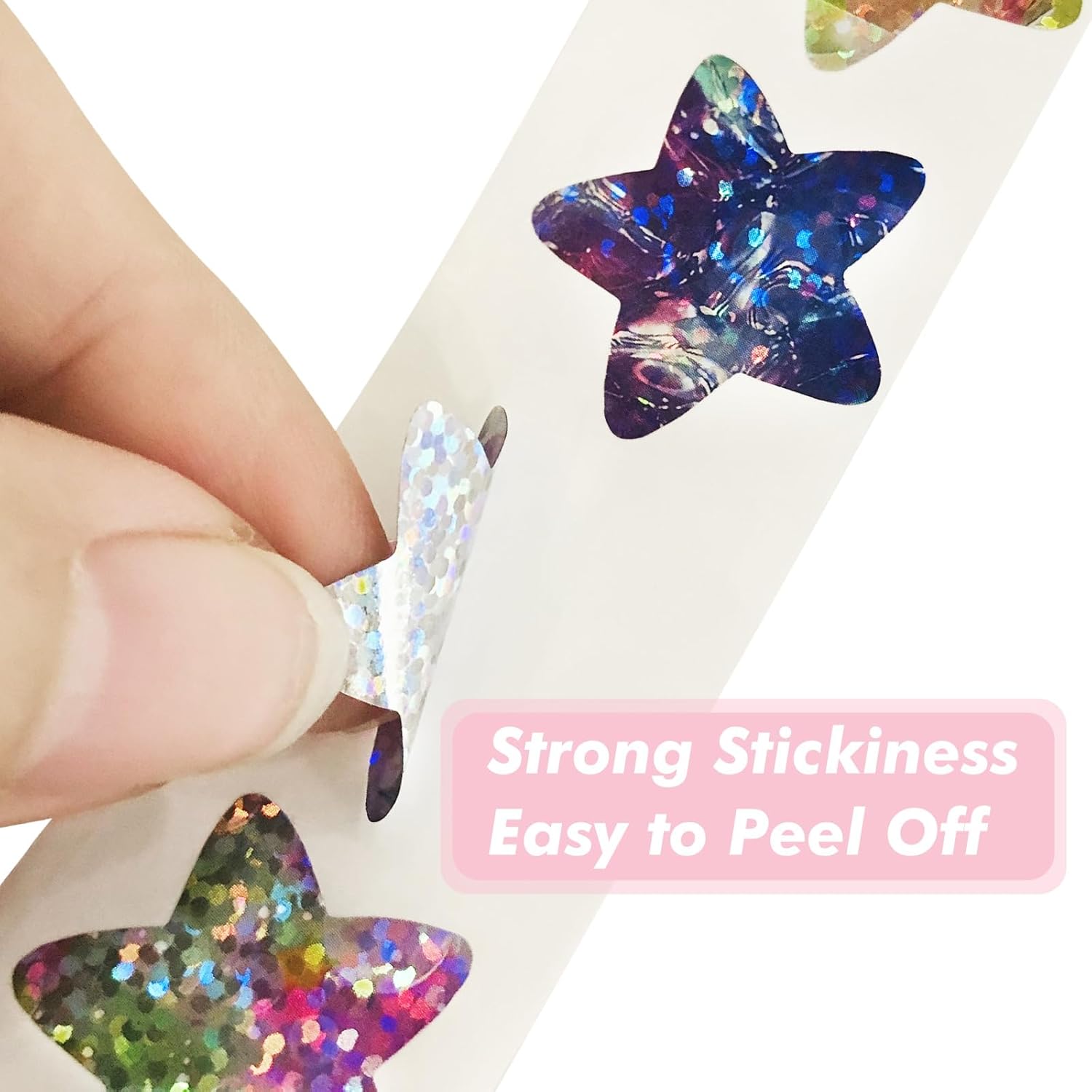 Star Stickers For Kids Reward,500Pcs 1Inch Colorful Rainbow Star ...